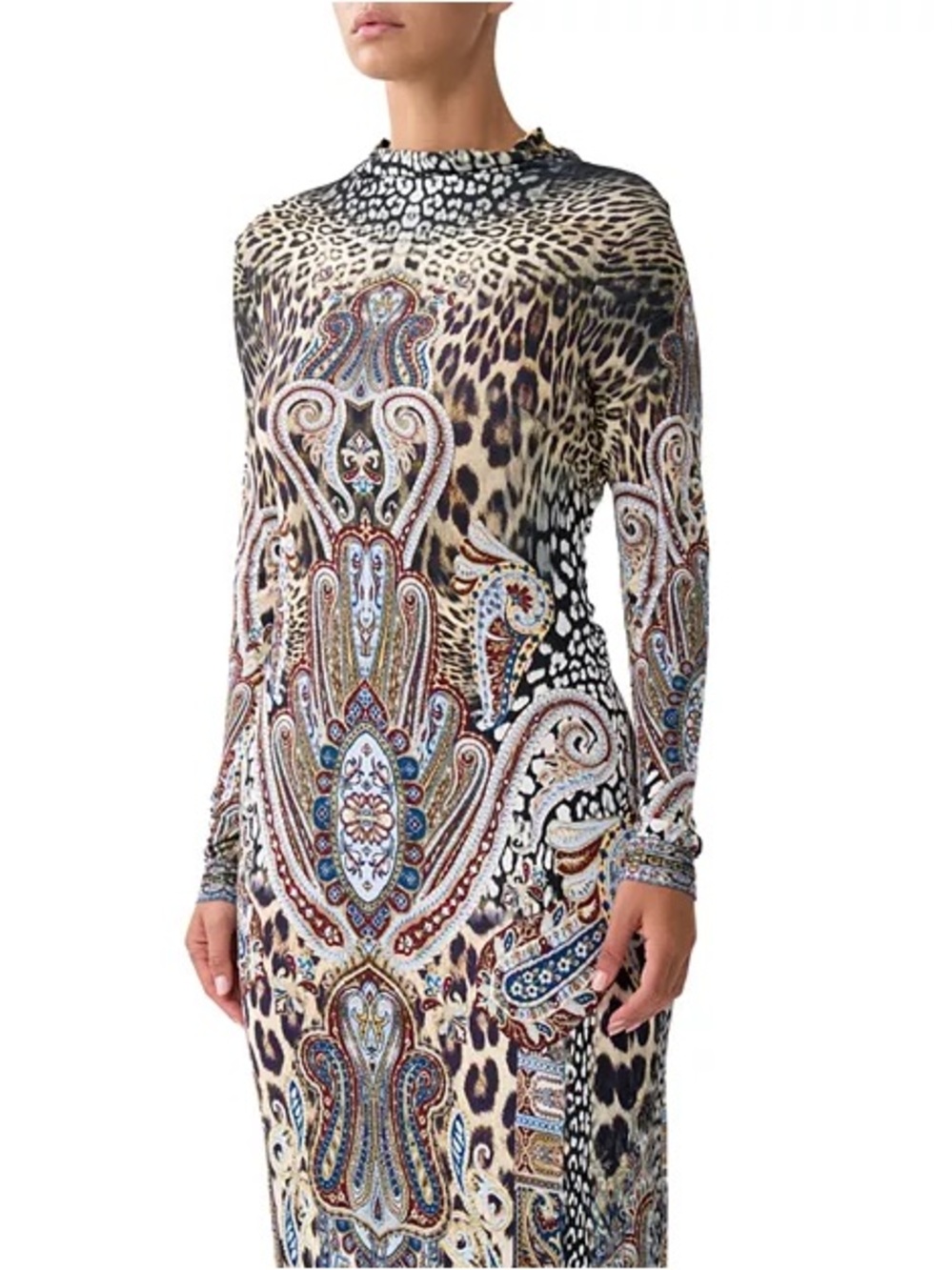 Camilla Back Detail Jersey Dress NWT